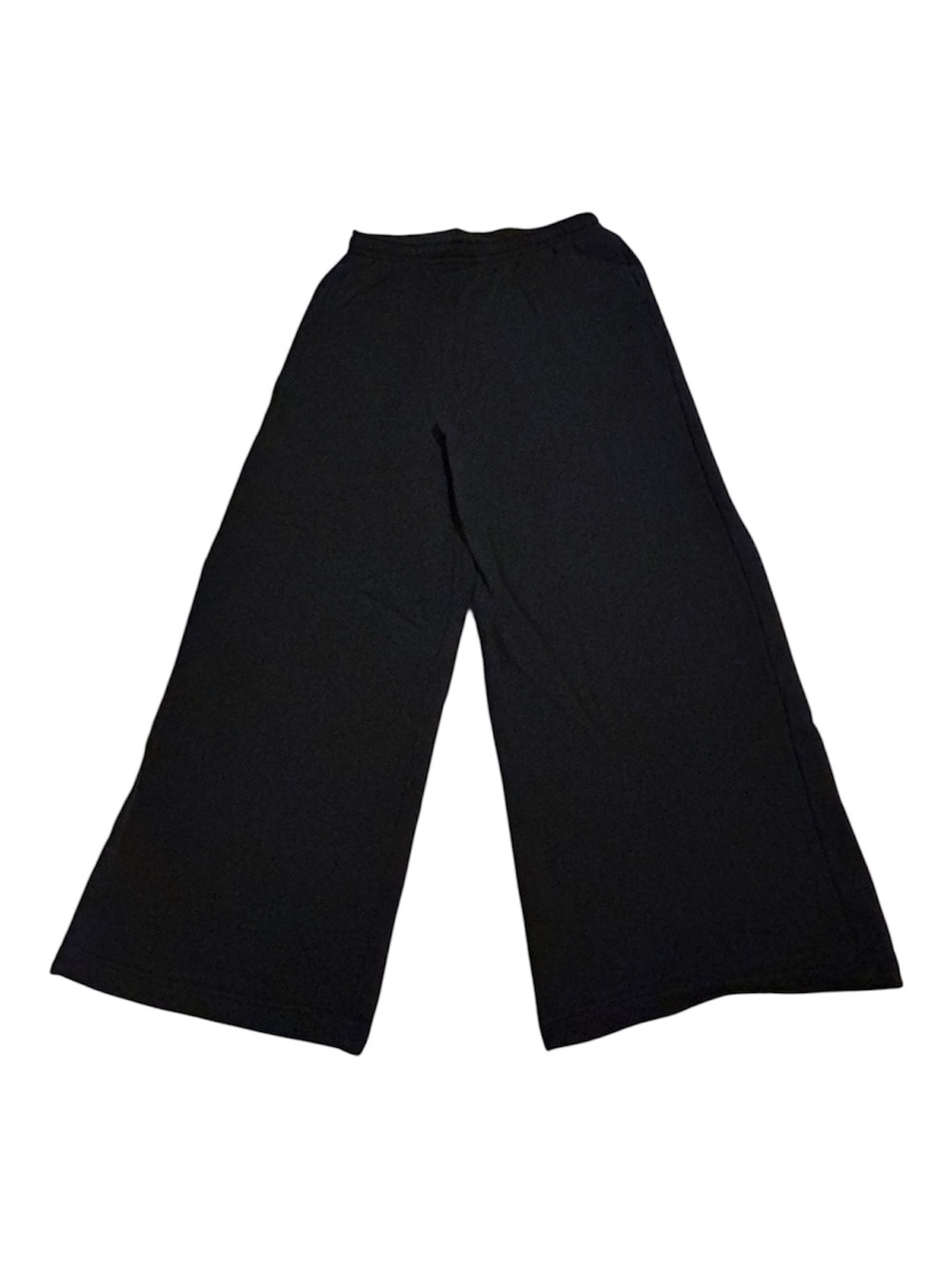 Gymshark Black Wide-Leg Pull-On Rest Day Joggers